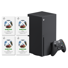 Xbox Series X 遊戲主機＋Xbox Game Pass 終極版 - 3個月*4組