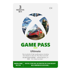 XBOX Game Pass 3個月訂閱卡終極版含LiveGold金會員- ESD 數位下載版 